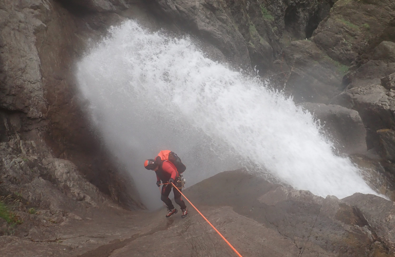 Canyoning avec Carnet de Courses