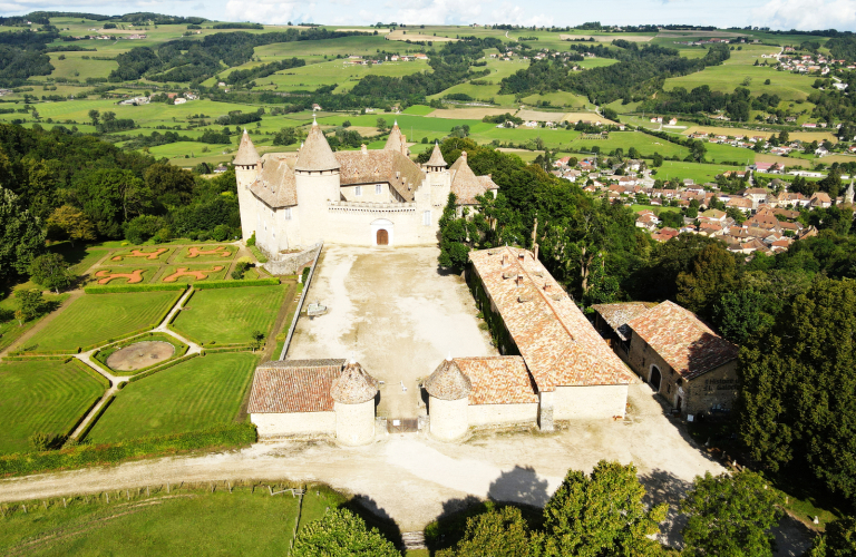 Visite du château de Virieu