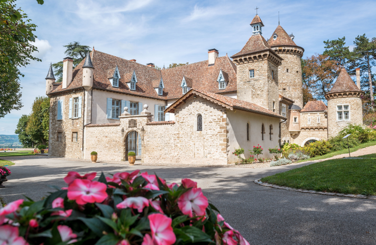 Visite des jardins et de la chapelle du château Teyssier-de-Savy