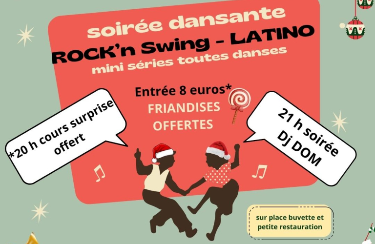 Soirée dansante - Rock et Latino avec DJ Du 7 au 8 déc 2024