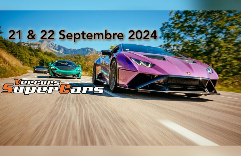 Vercors supercars 2024