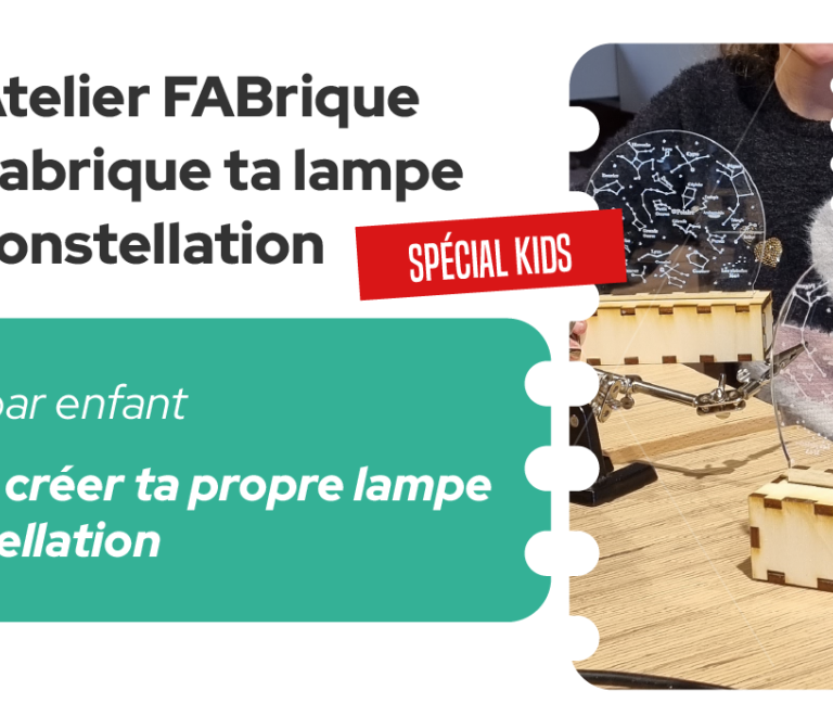 Atelier Fabrique Kids : Lampe Constellation